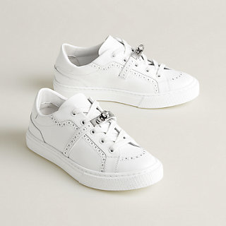 スニーカー HERMES | Men's Day sneaker white H212901ZH90420 HERMES 未使用品 エルメス スニーカー デイ ケリー ローカット